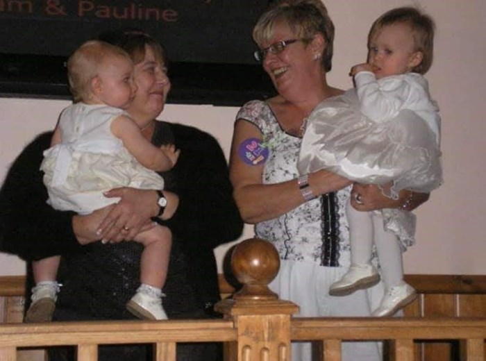 My Mam, Pauline and my Auntie Pam 